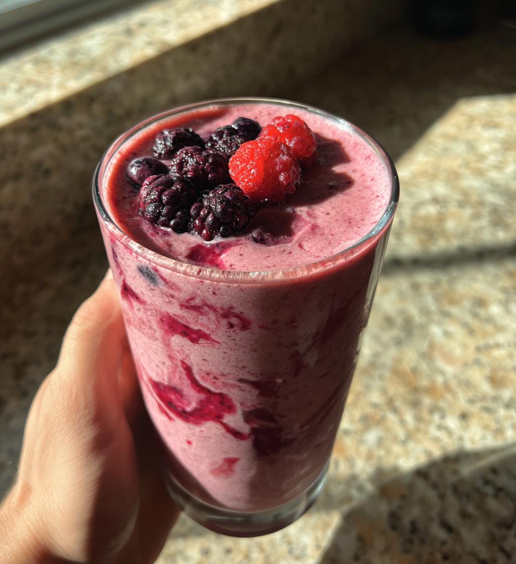 Greek Yogurt Berry Smoothie - detail 1