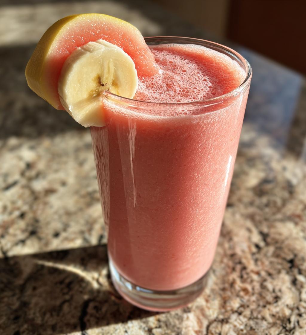 Guava Banana Smoothie