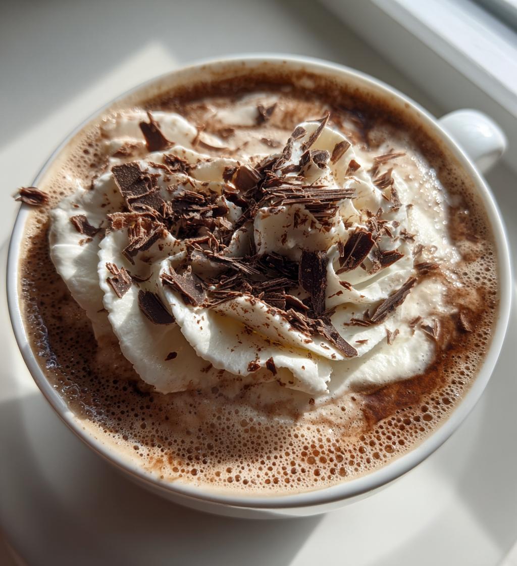 Hazelnut Mocha Latte - detail 1