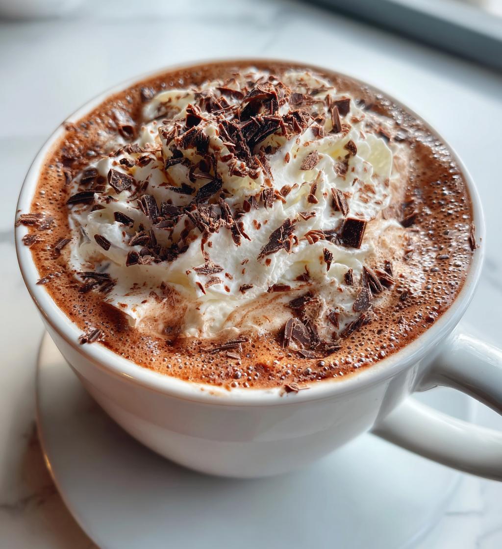 Hazelnut Mocha Latte