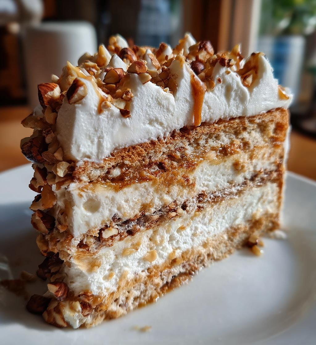 Hazelnut Praline Cake - detail 1