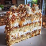 Hazelnut Praline Cake