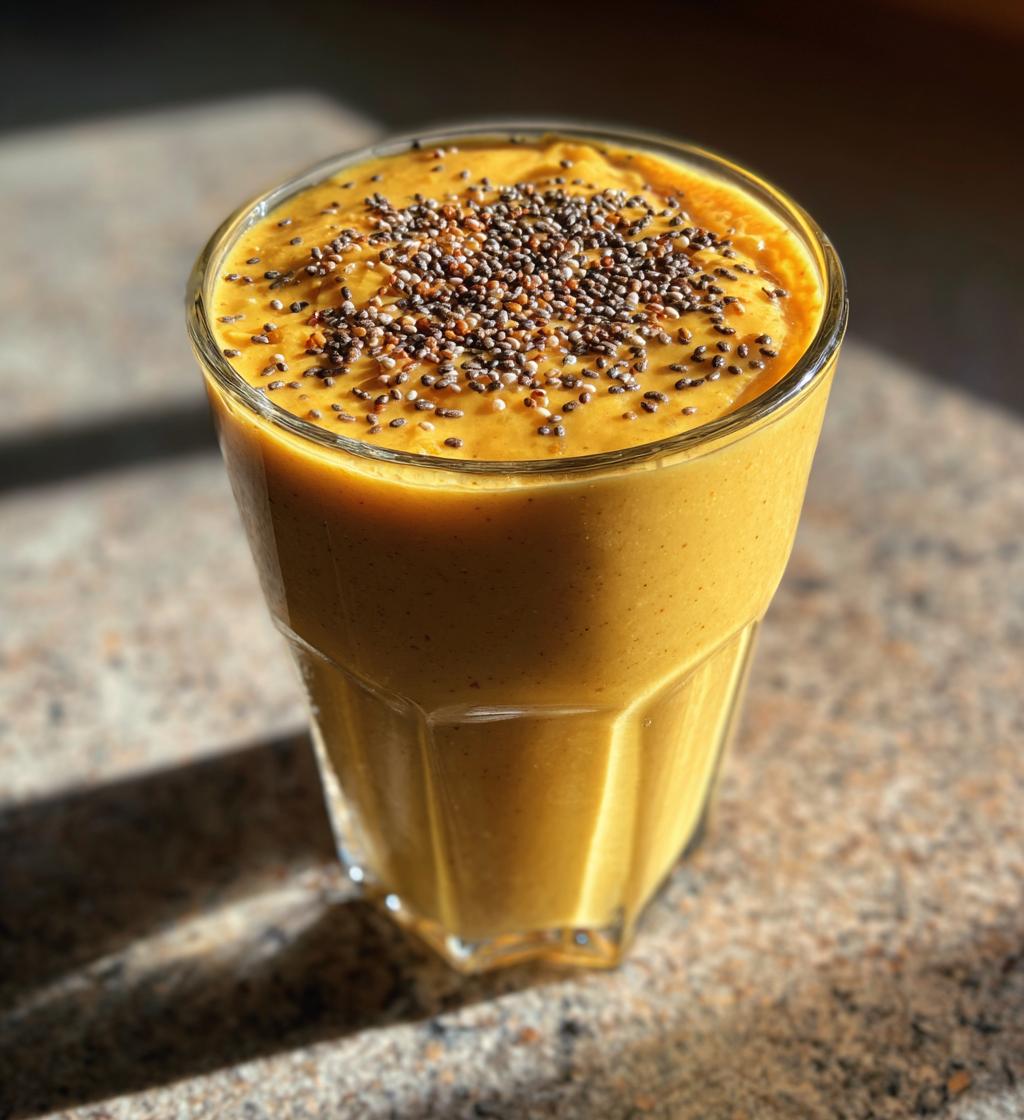 Hemp Milk Mango Smoothie - detail 1