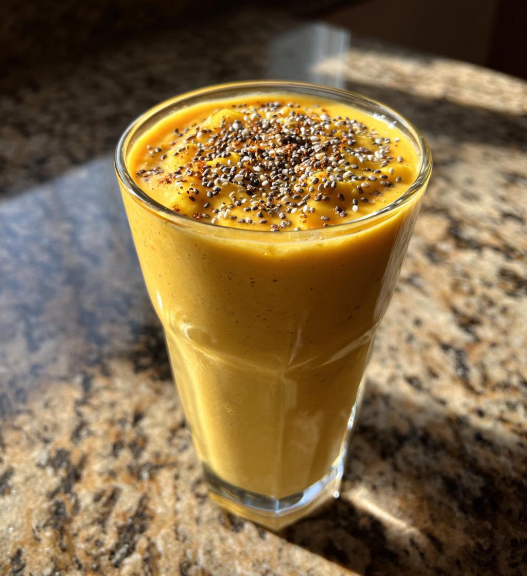 Hemp Milk Mango Smoothie