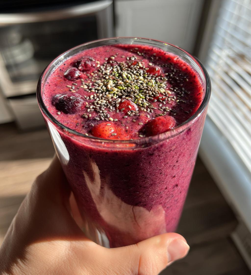 High-Fiber Berry Smoothie - detail 1