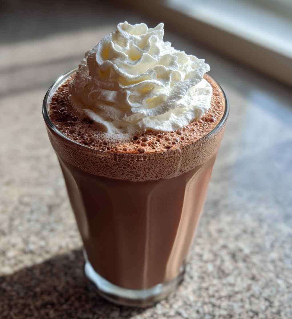 Homemade Chocolate Milk