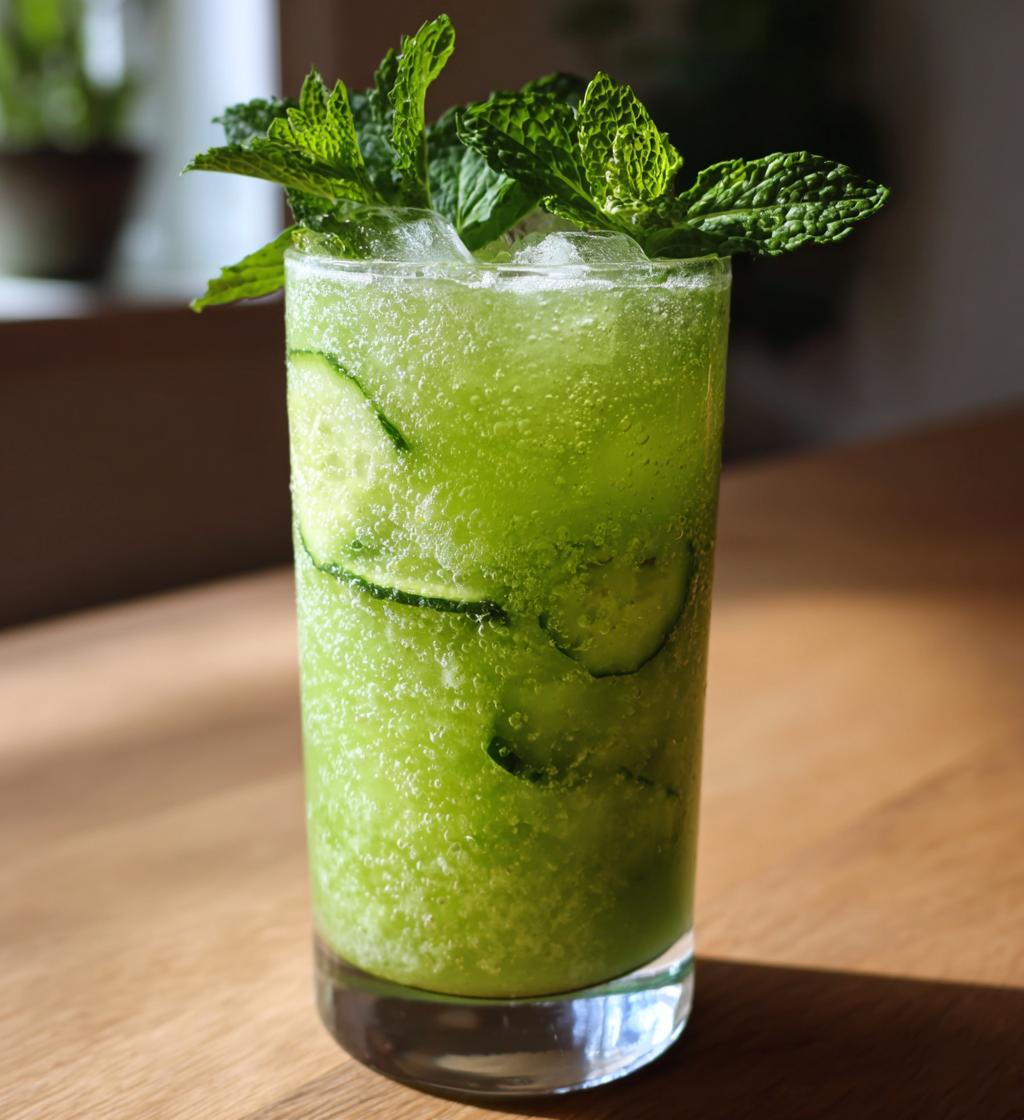 Honeydew Cucumber Cooler