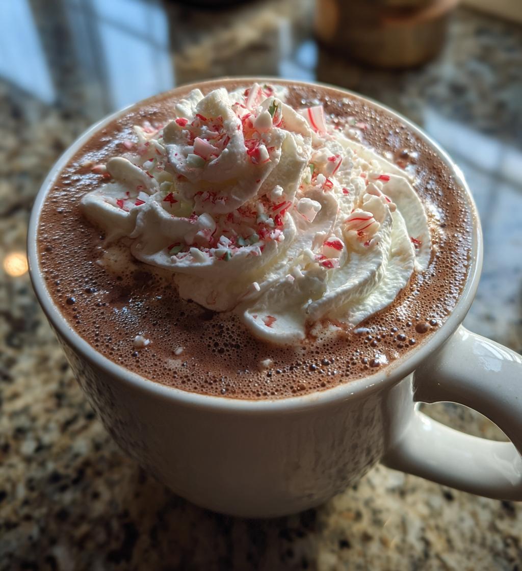 Hot Cocoa with Peppermint