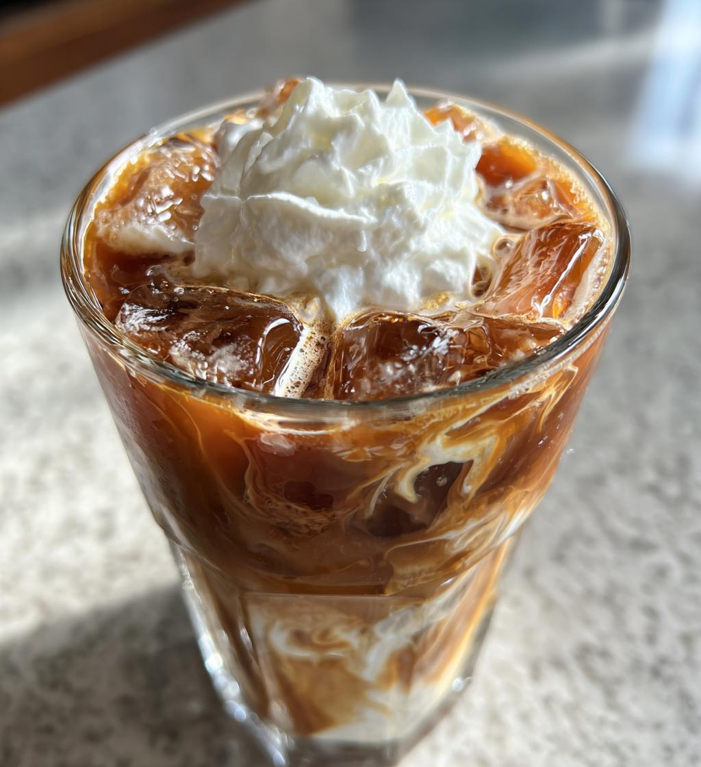 Iced Coffee with Sweetened Condensed Milk