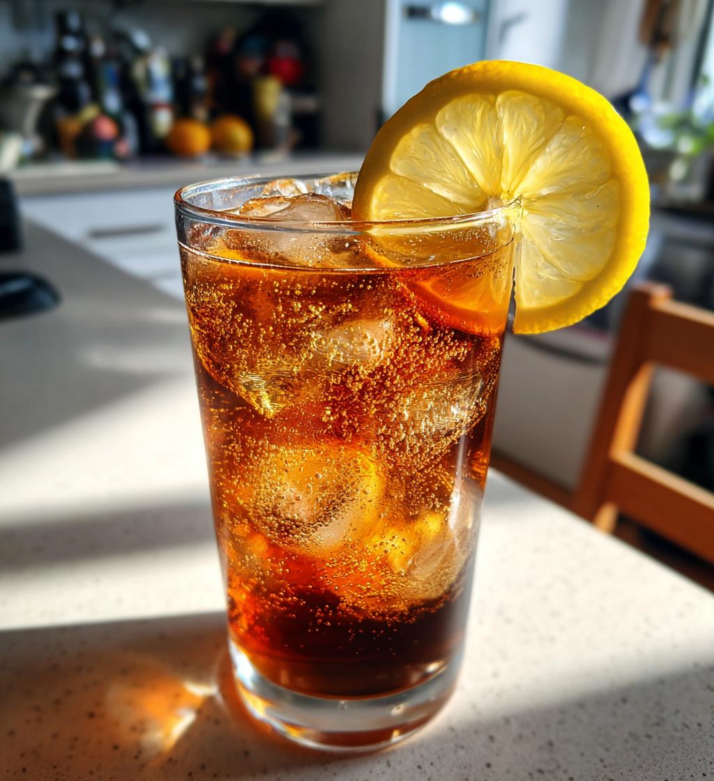 Iced Espresso Tonic - detail 1