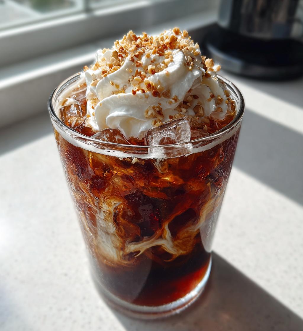 Iced Hazelnut Coffee