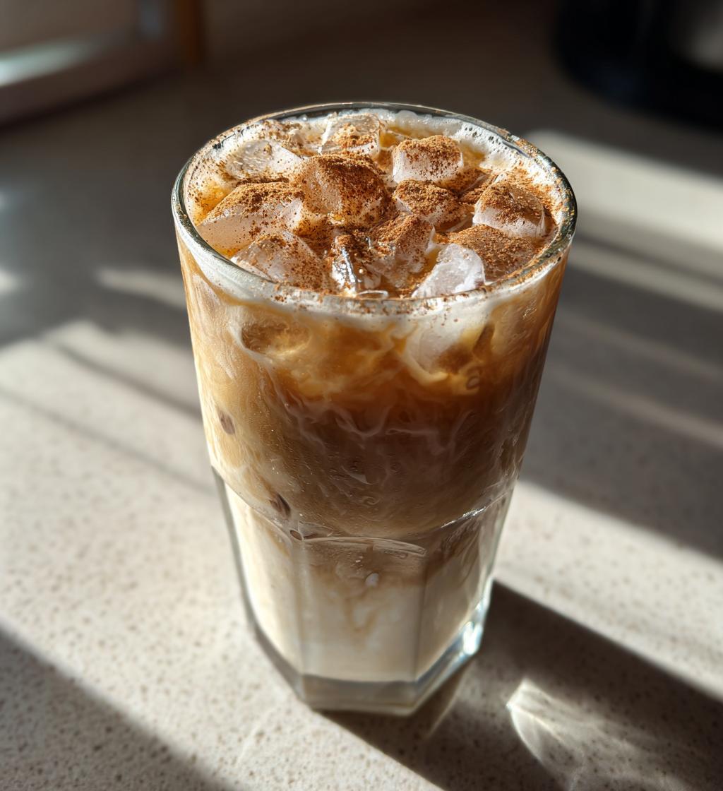 Iced Honey Cinnamon Latte - detail 1