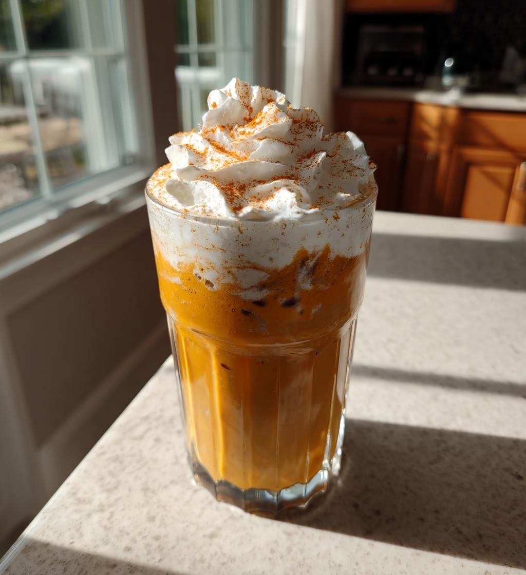 Iced Pumpkin Spice Latte - detail 1