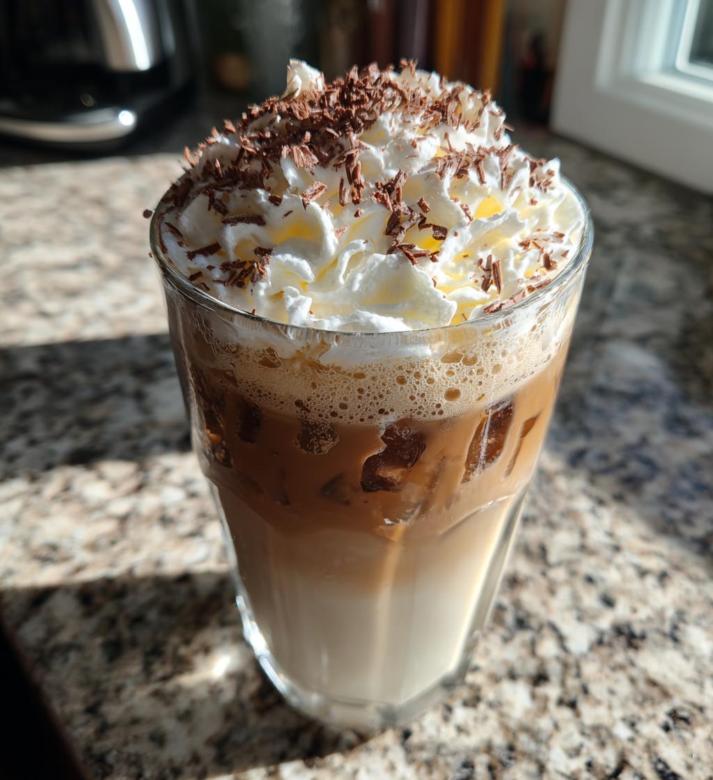 Iced White Chocolate Mocha - detail 1