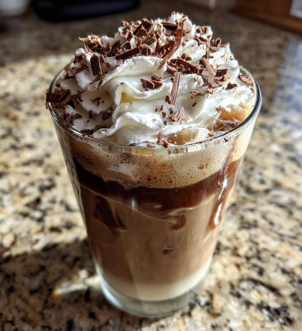 Iced White Chocolate Mocha