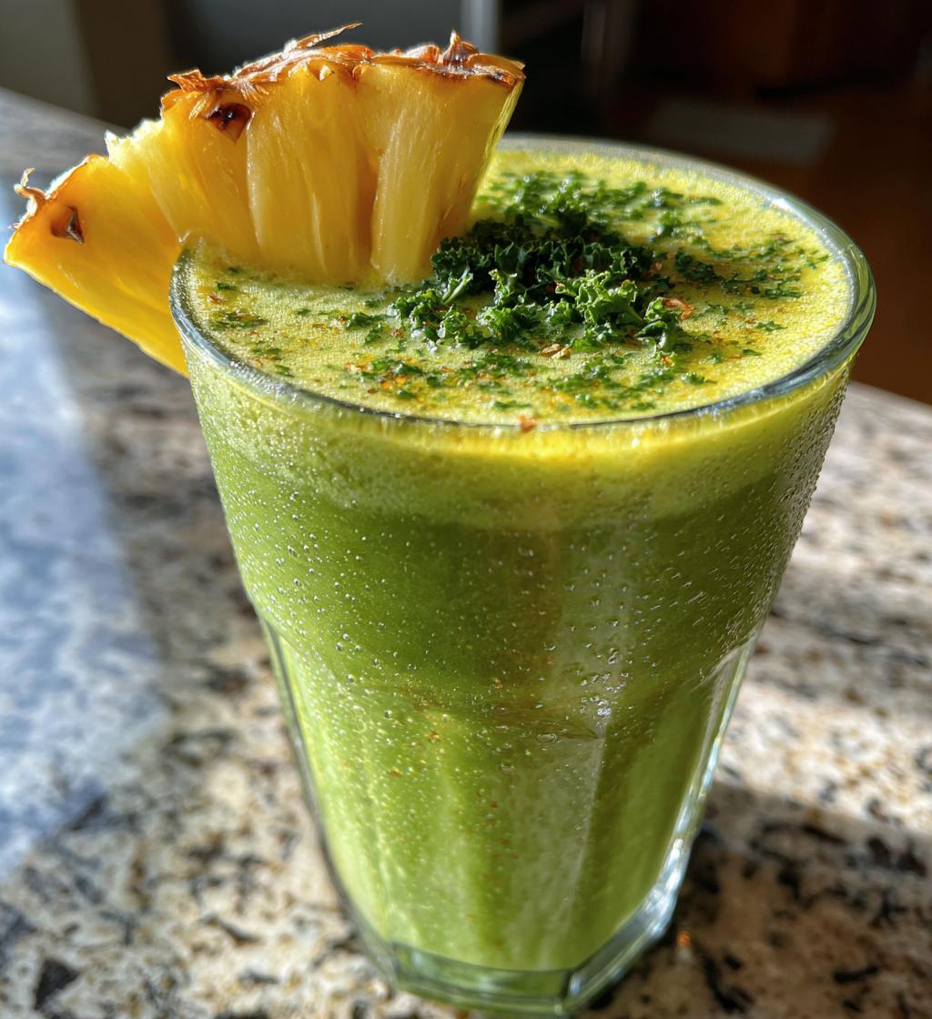 Kale Pineapple Smoothie