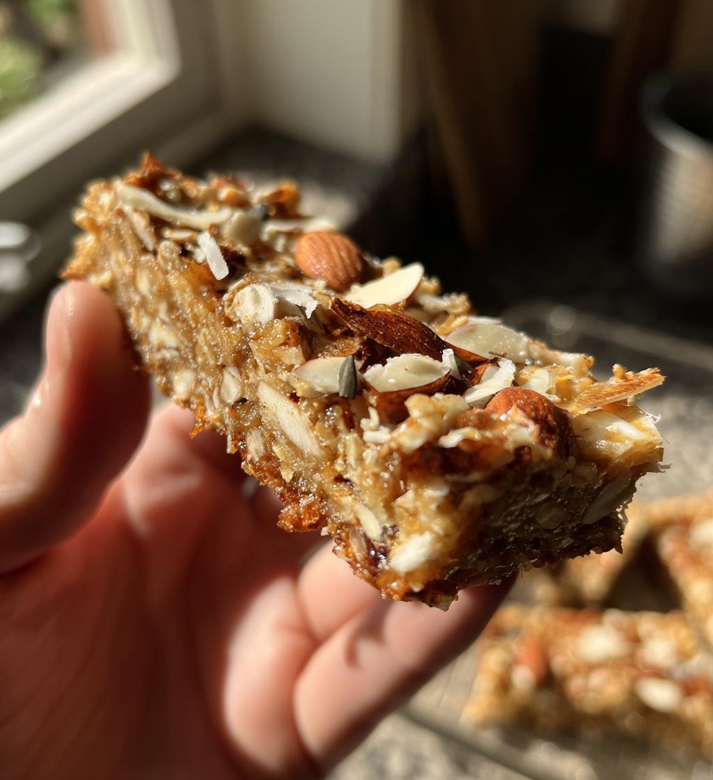 Keto Granola Bars - detail 1
