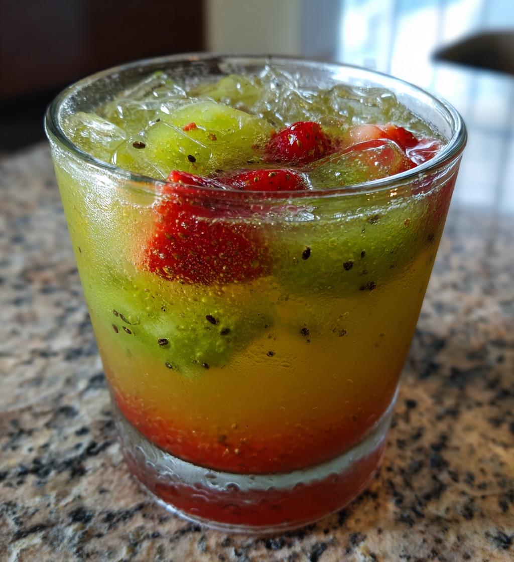 Kiwi Strawberry Juice - detail 1
