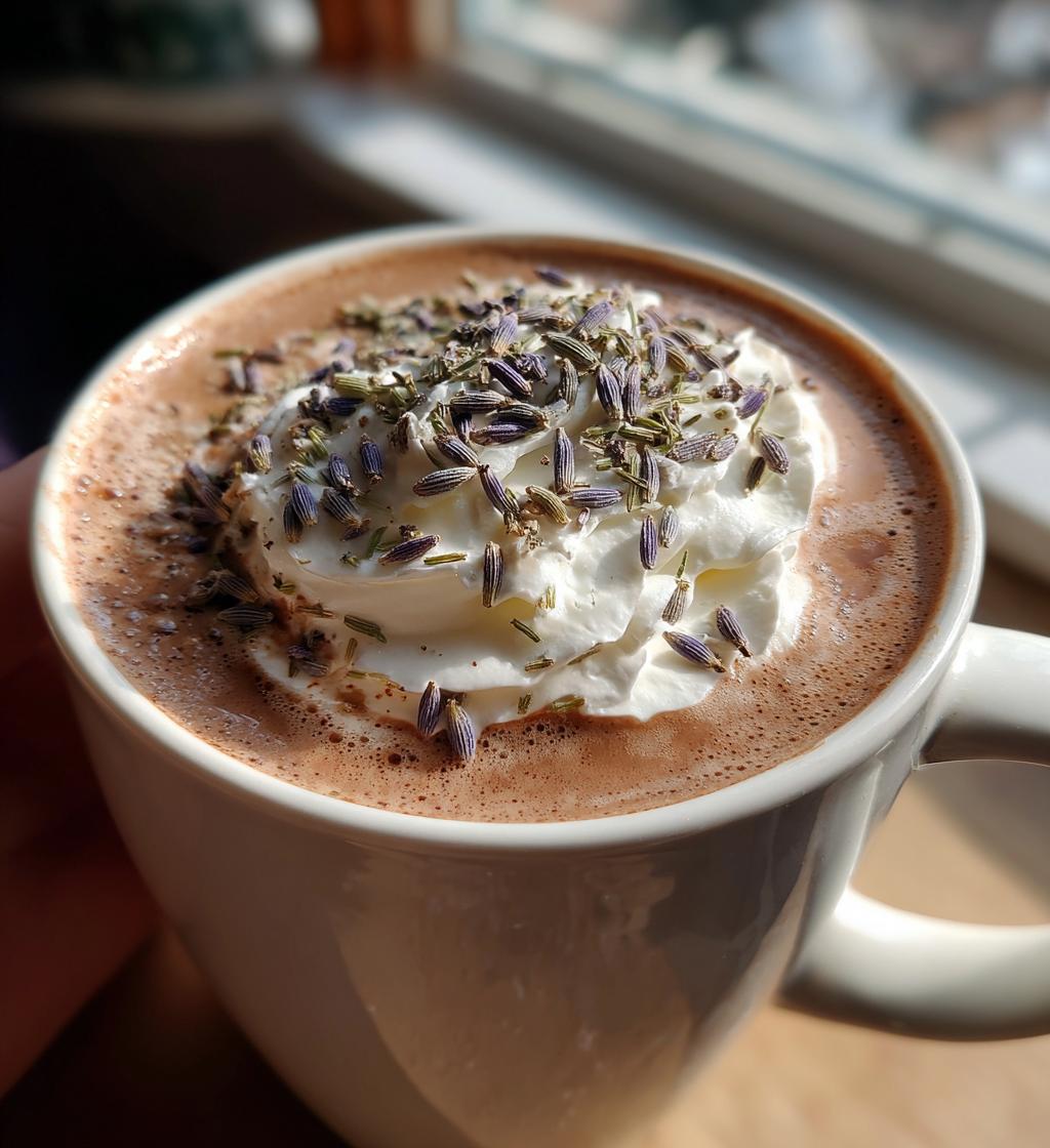 Lavender Hot Chocolate