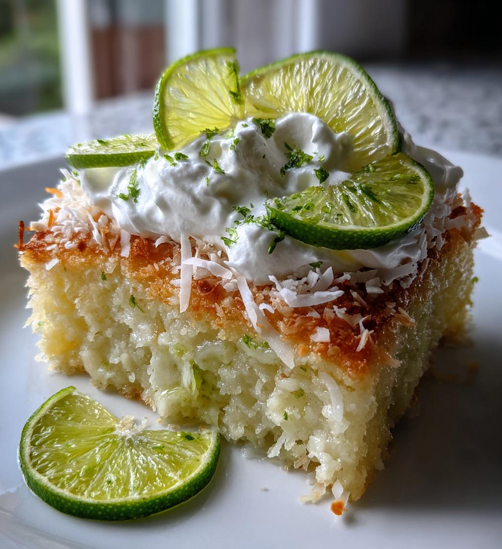 Lime Coconut Cake