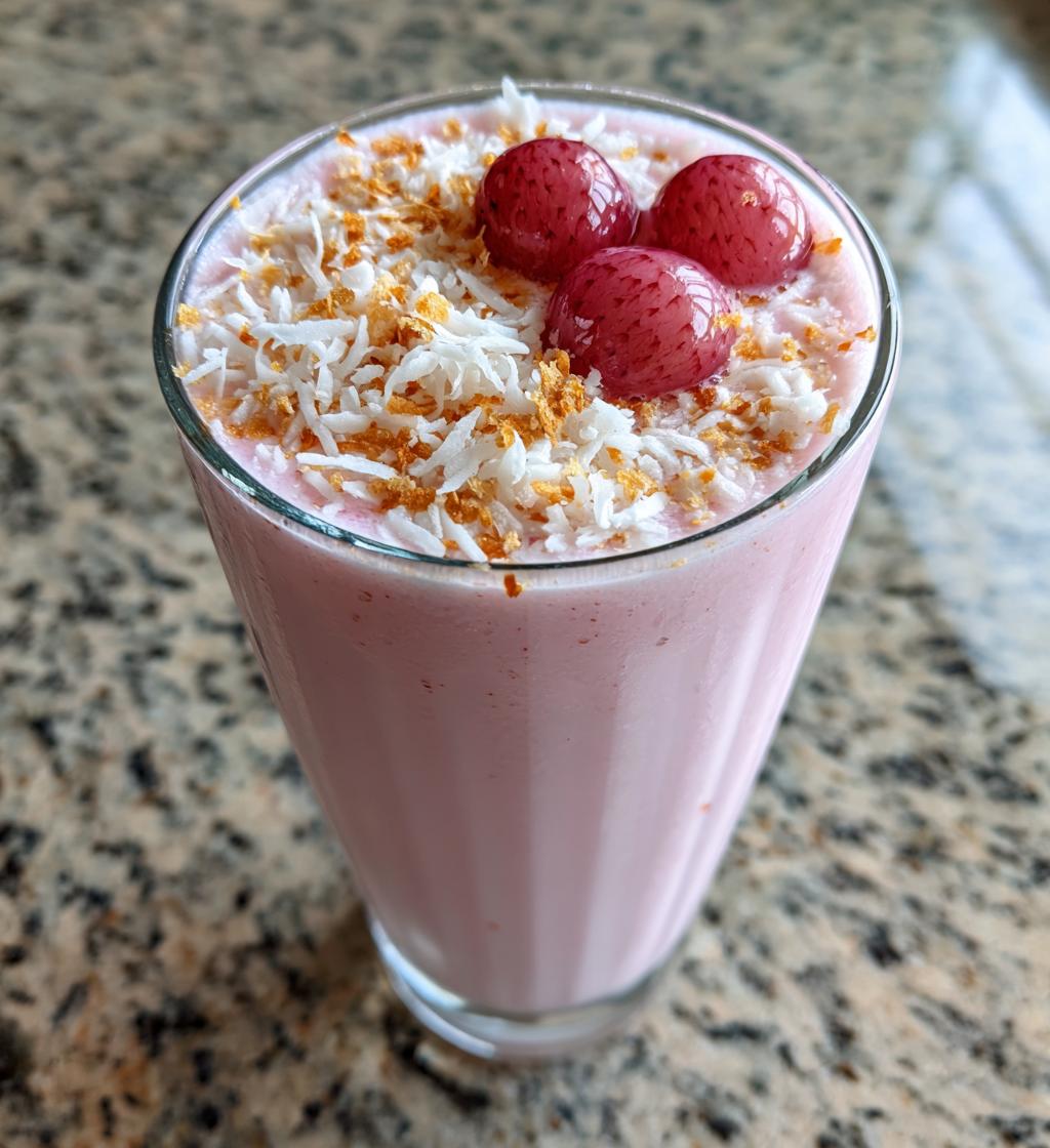 Lychee Coconut Smoothie - detail 1