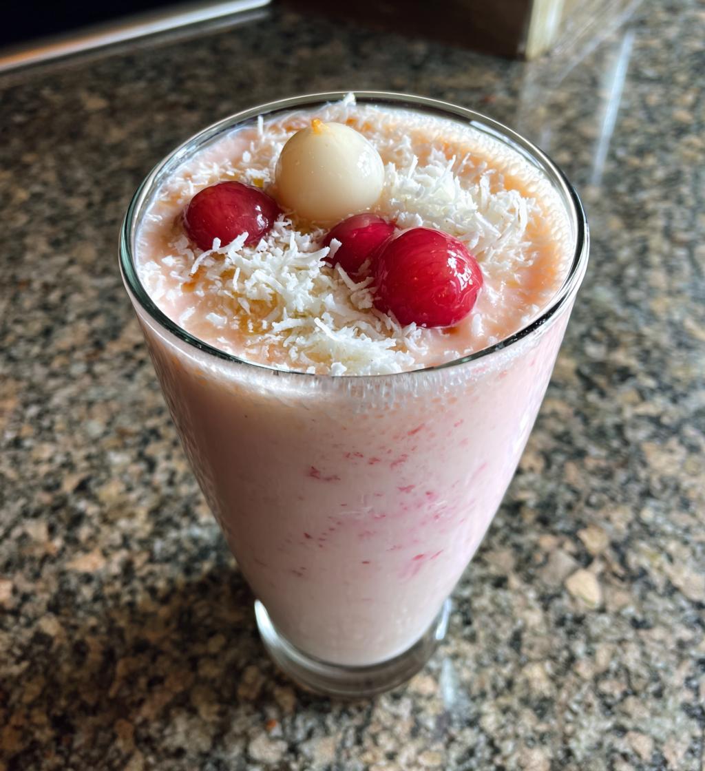 Lychee Coconut Smoothie