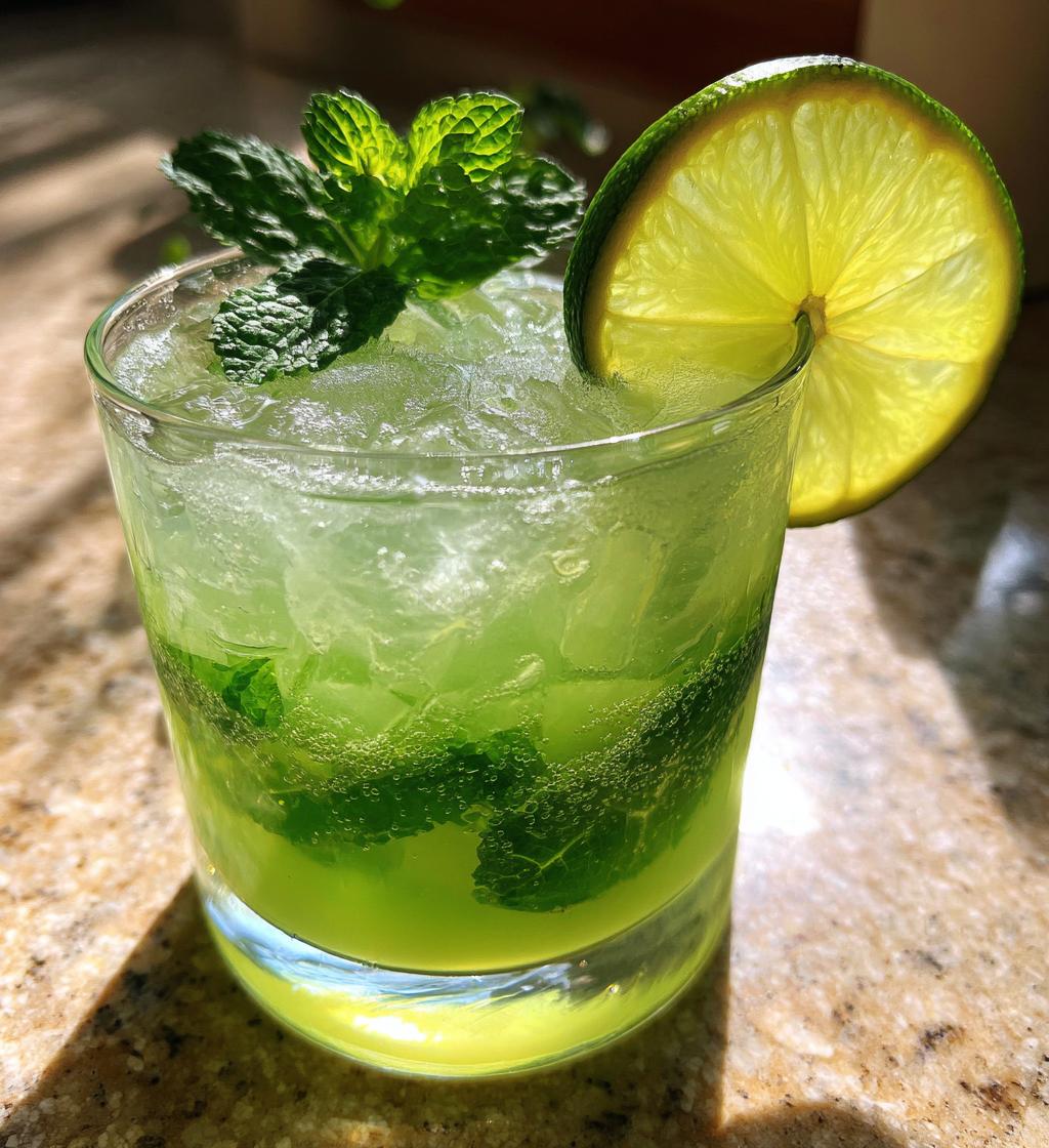 Minty Limeade (No Soda) - detail 1
