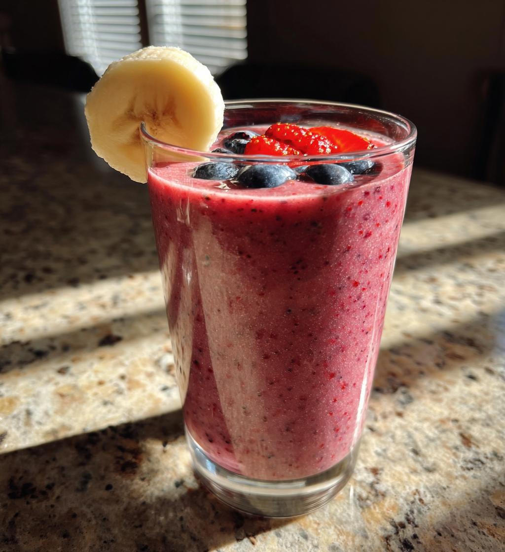 Mixed Berry Smoothie - detail 1