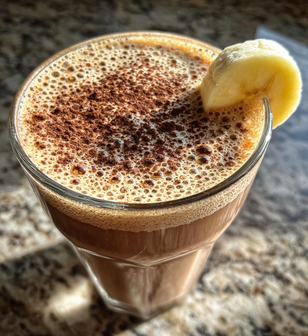 Mocha Coffee Smoothie - detail 1