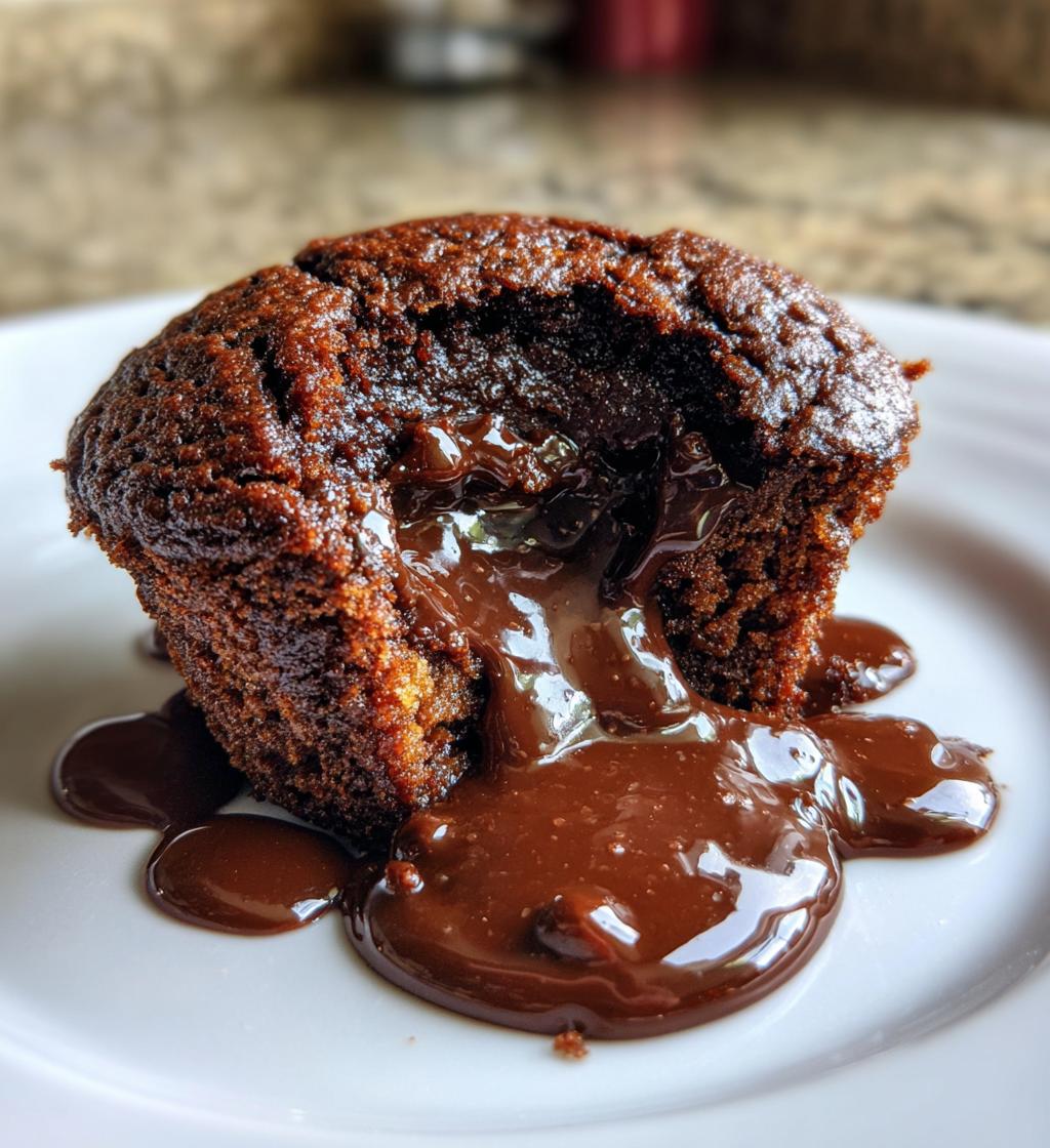 Molten Chocolate Lava Cupcakes - detail 1