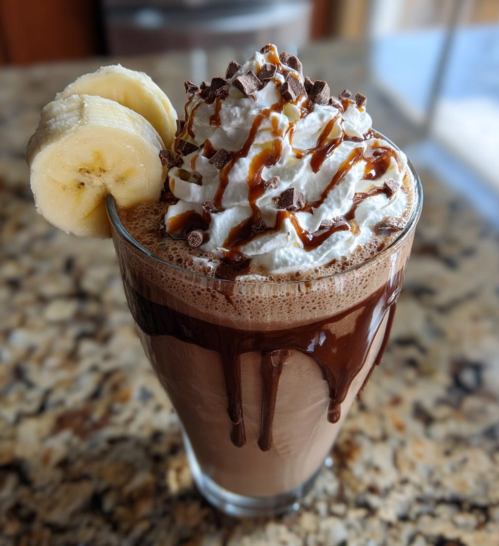 Nutella Banana Shake - detail 1