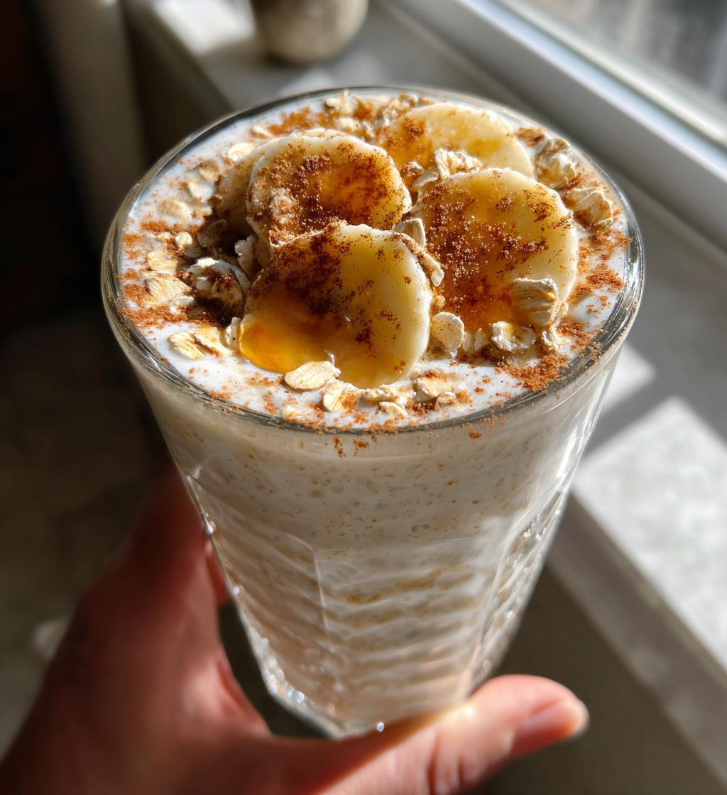 Oatmeal Banana Smoothie - detail 1