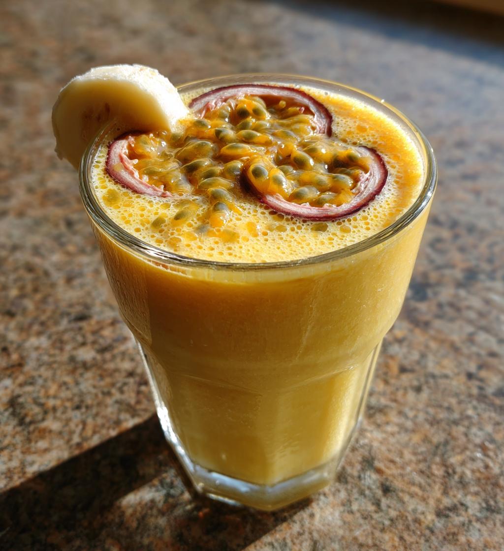 Passion Fruit Smoothie - detail 1