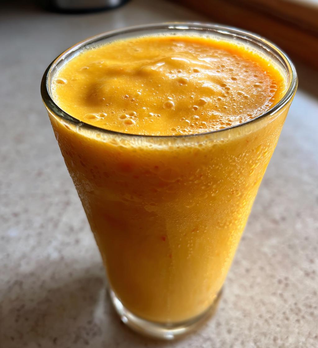 Peach Mango Smoothie