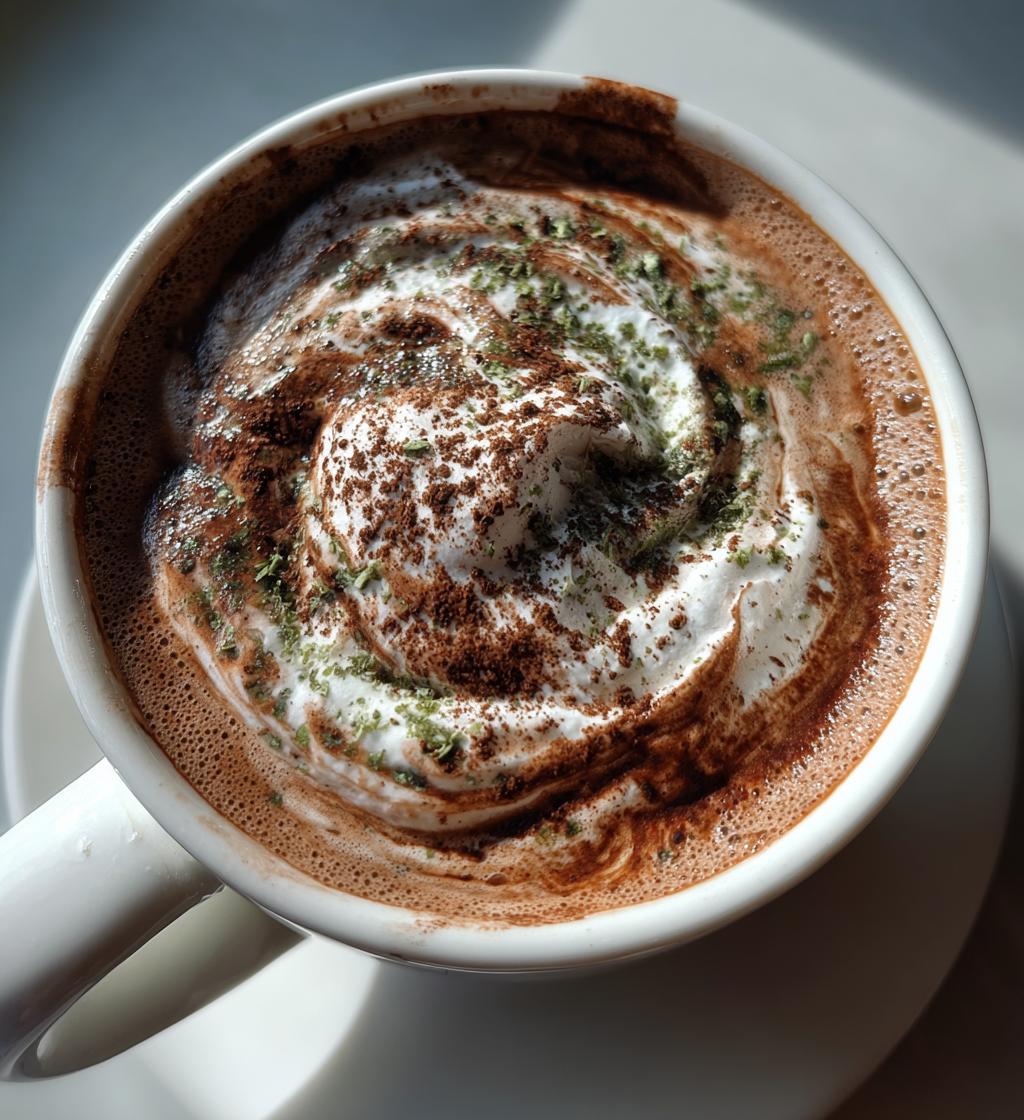 Peppermint Mocha - detail 1