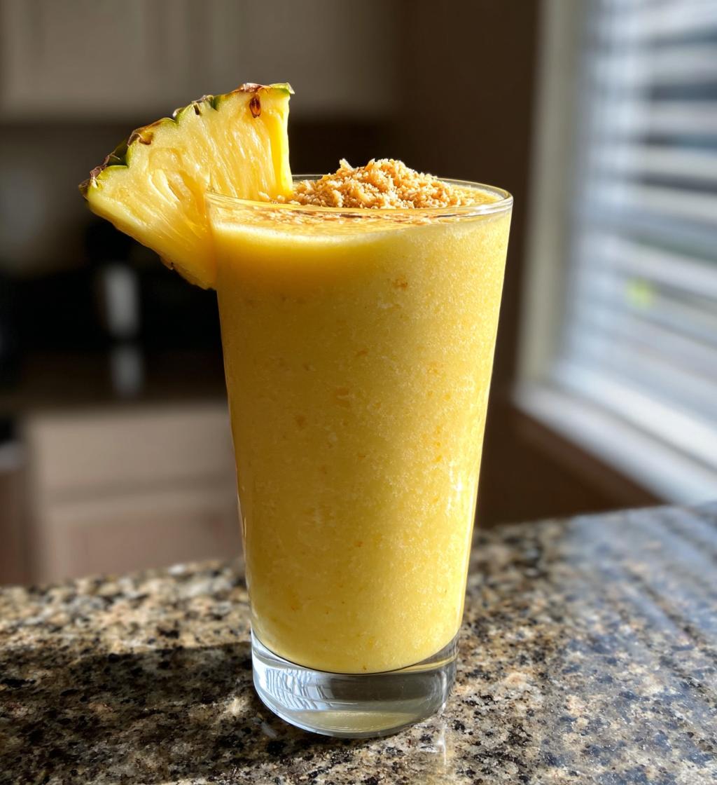 Pineapple Ginger Smoothie - detail 1