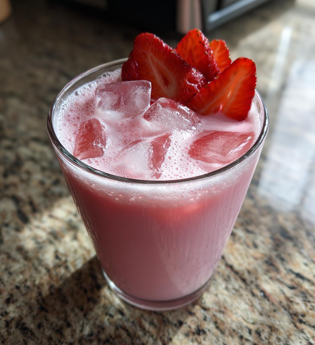 Pink Strawberry Milk - detail 1