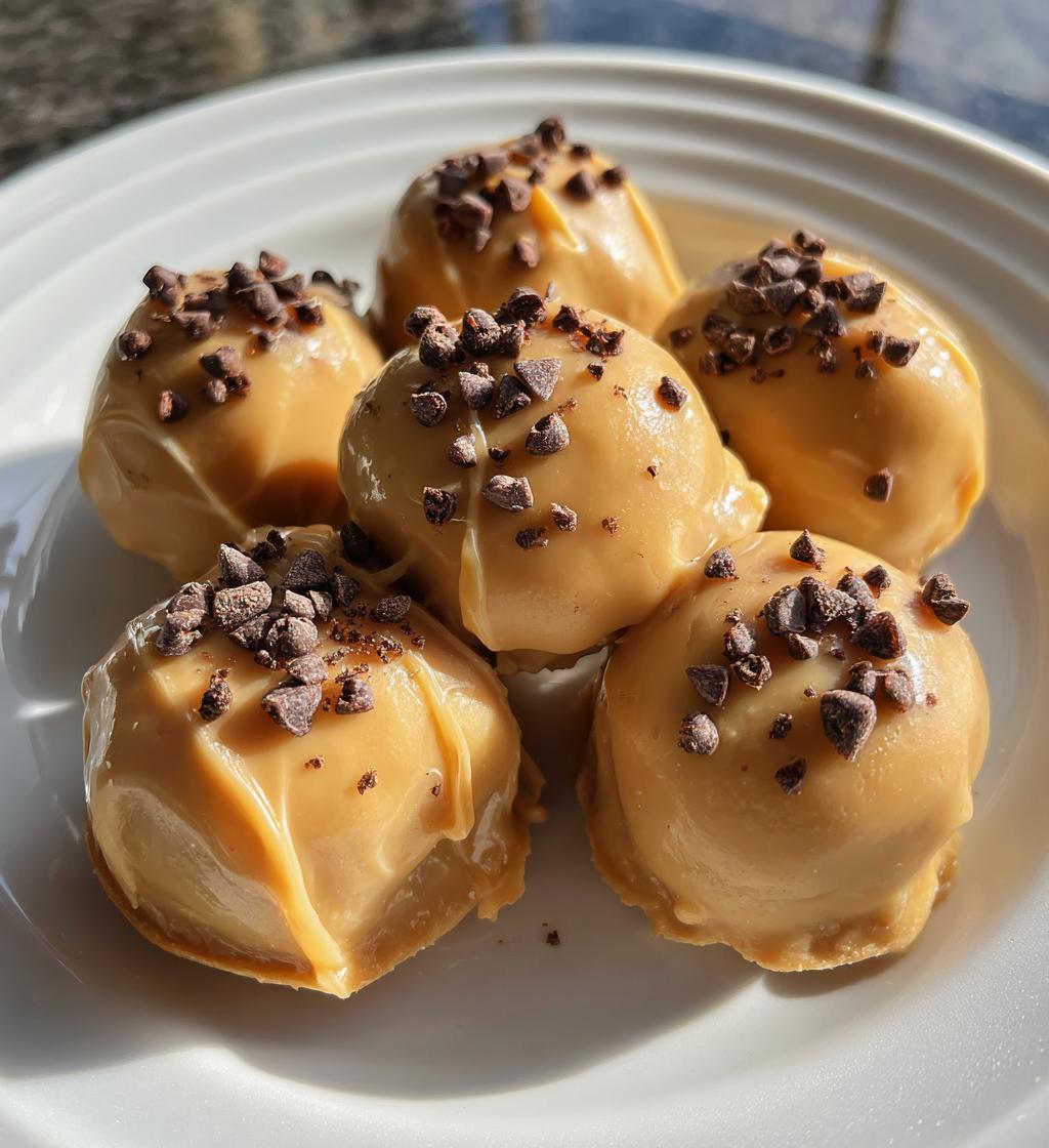 Protein Peanut Butter Truffles