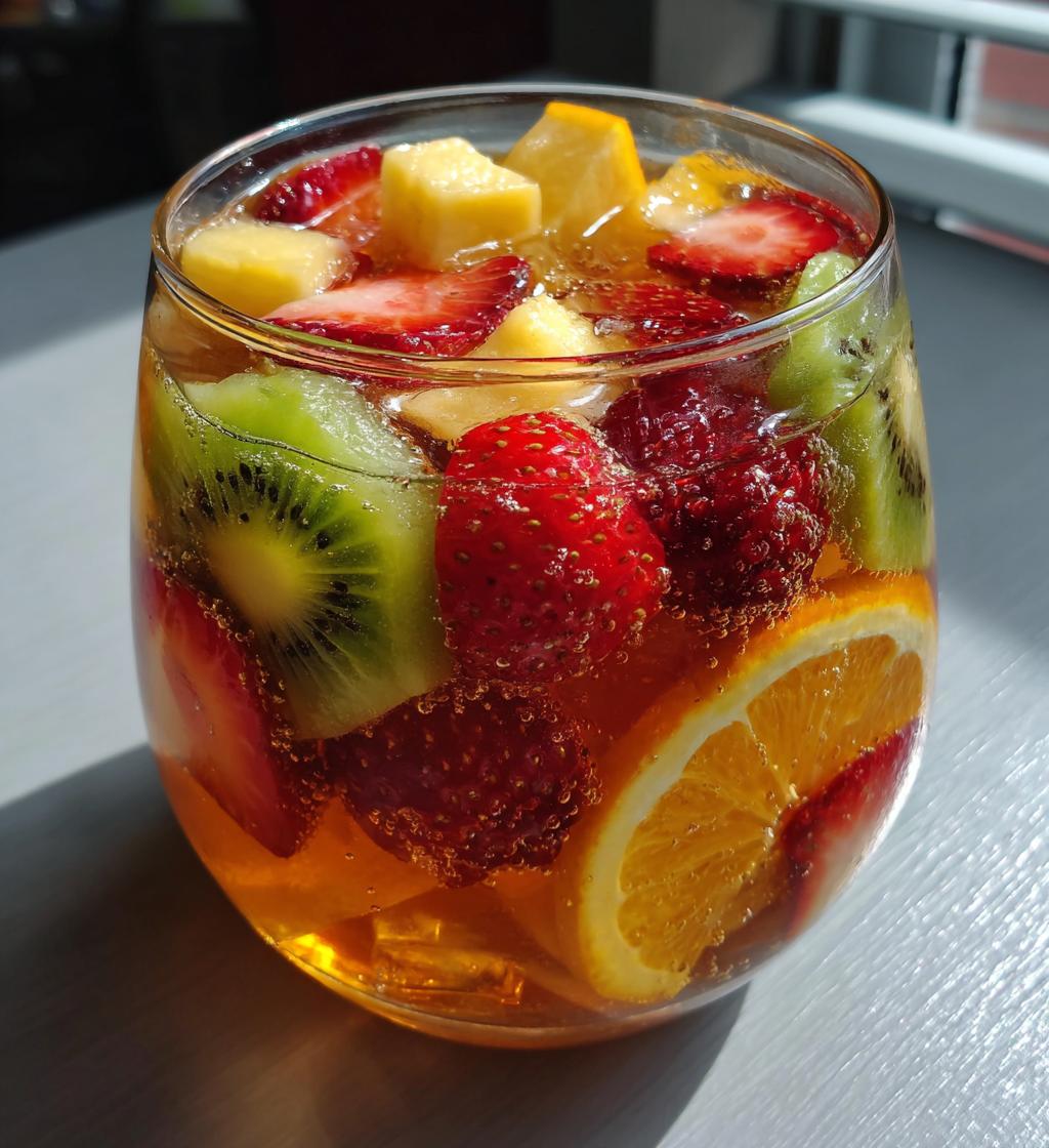 Rainbow Fruit Punch