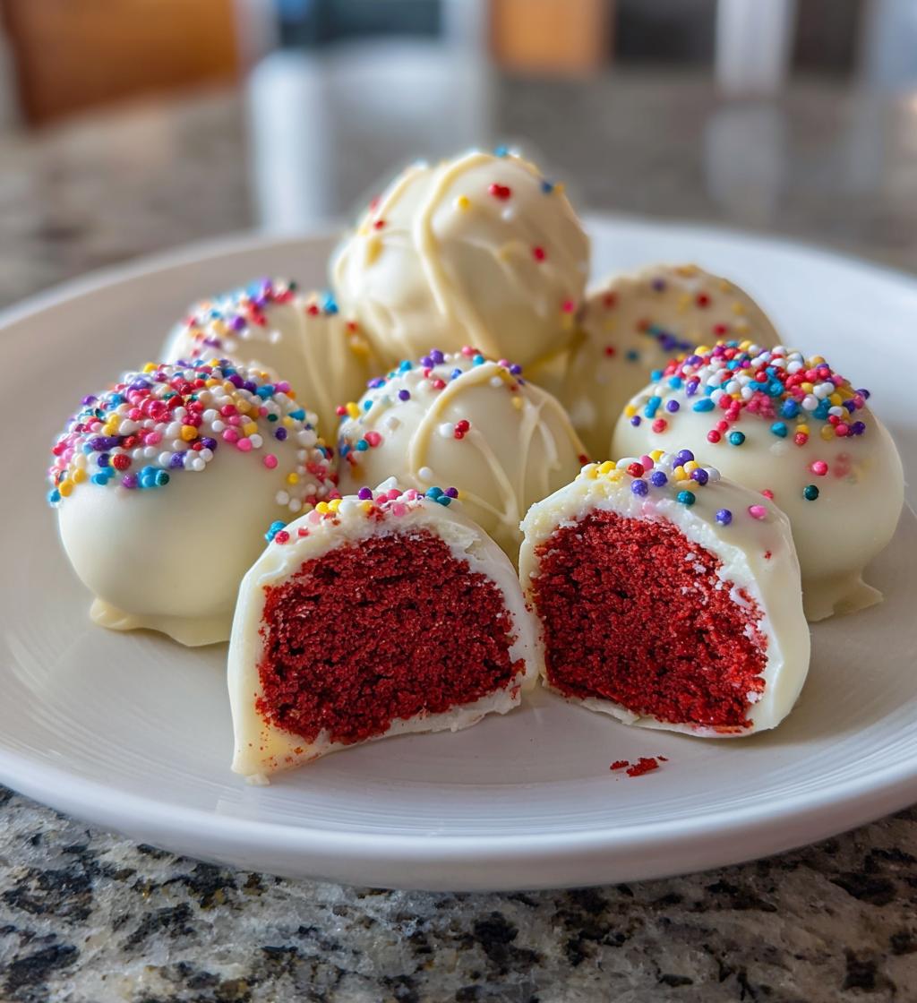 Red Velvet Cake Truffles - detail 1