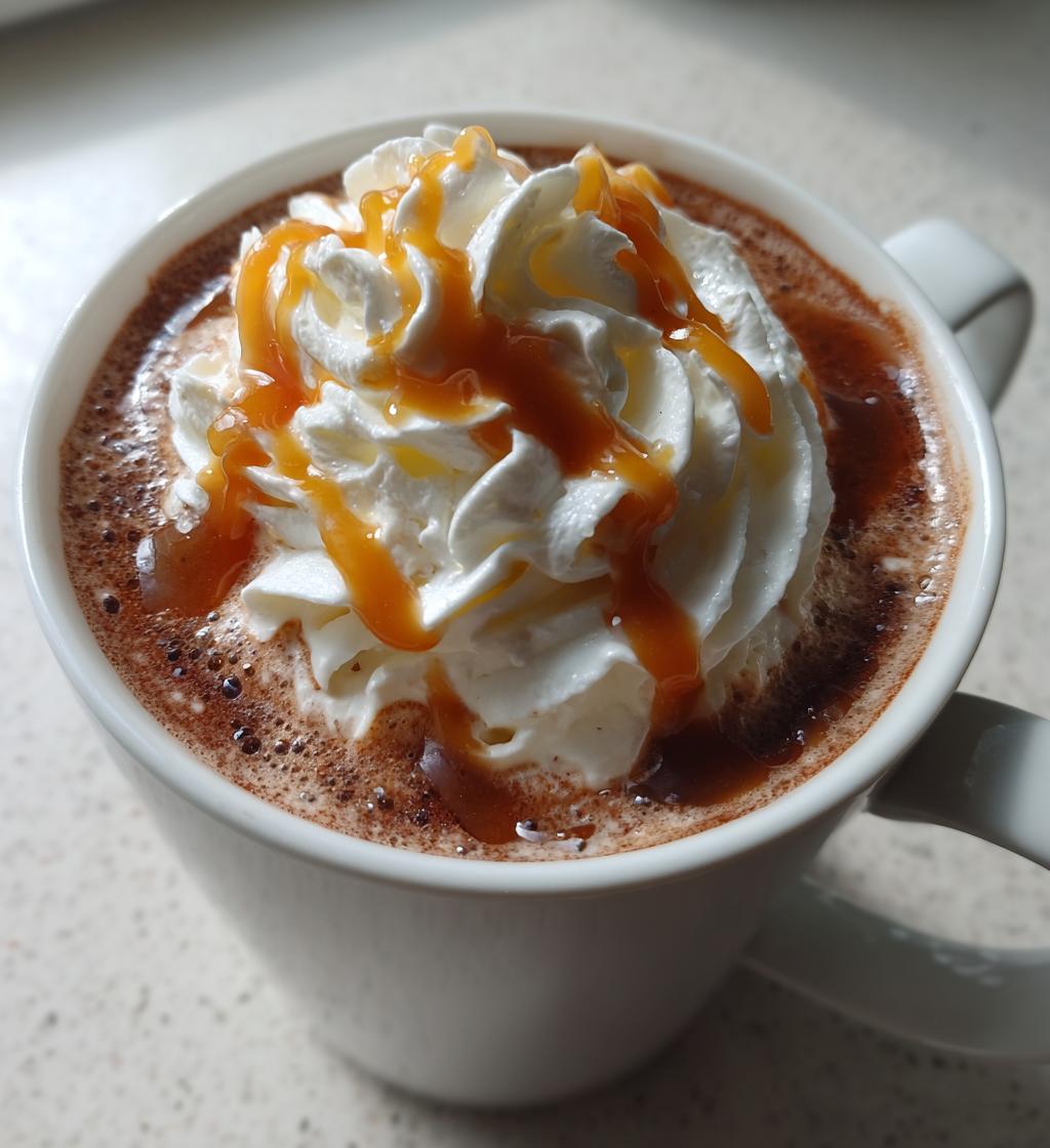 Salted Caramel Hot Chocolate - detail 1