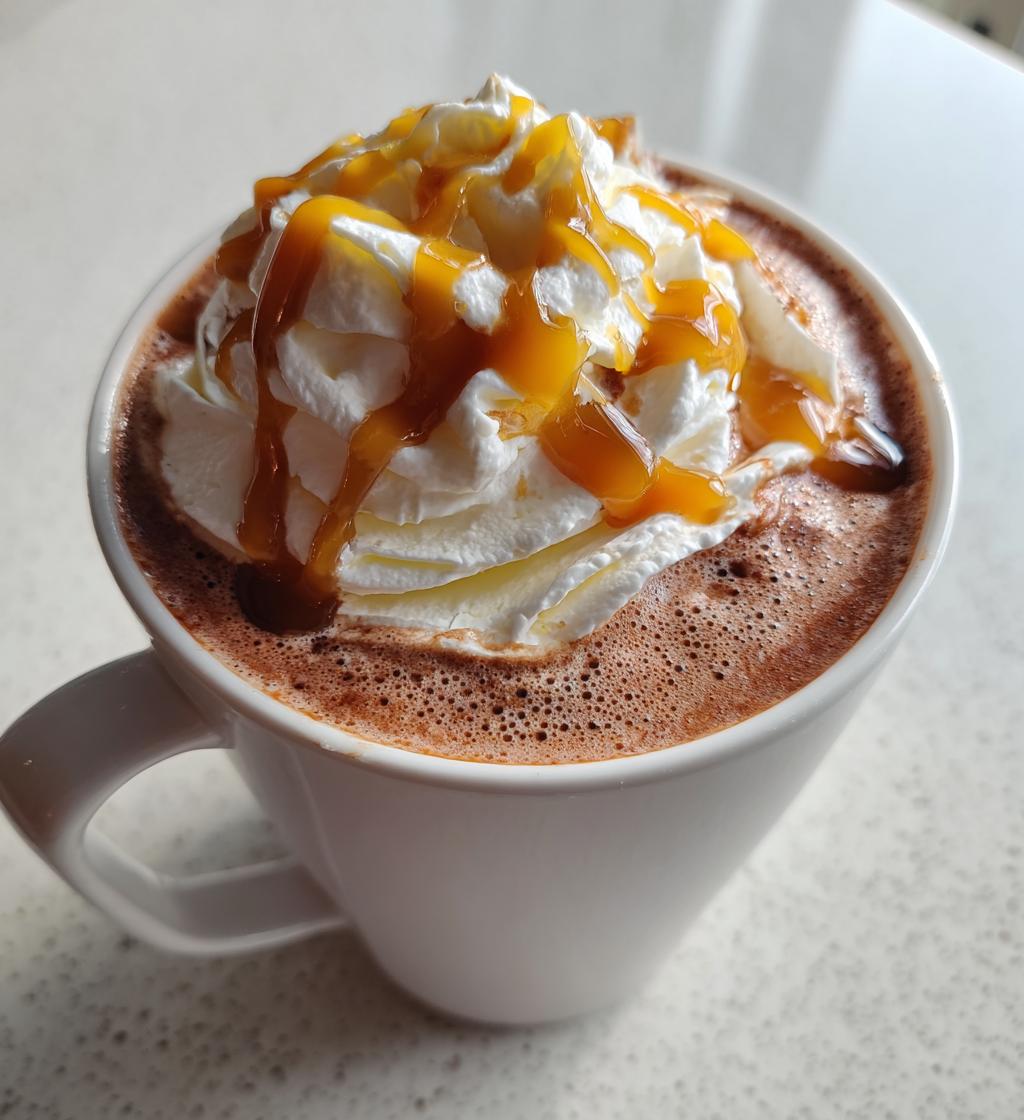 Salted Caramel Hot Chocolate