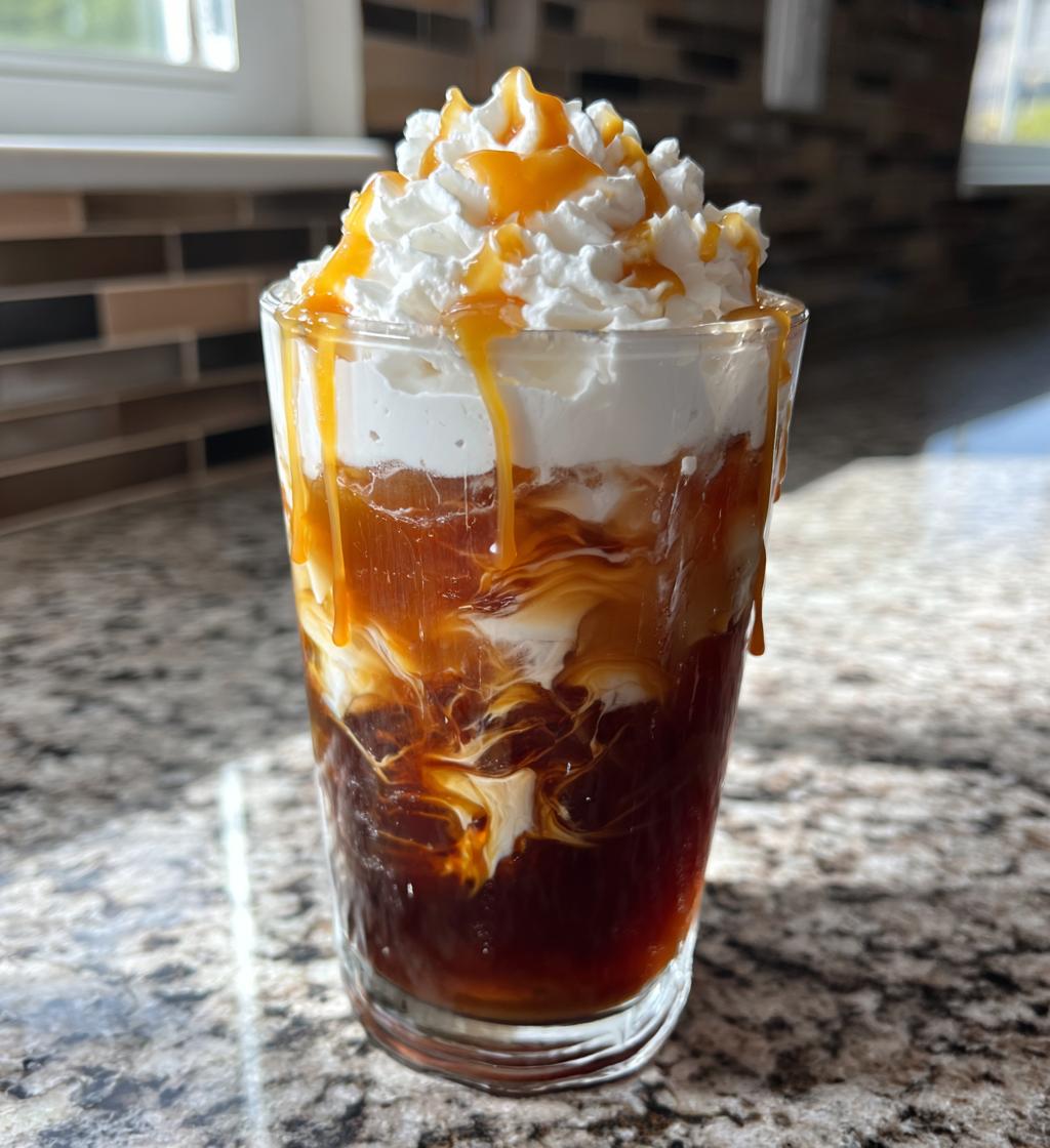 Salted Caramel Iced Coffee - detail 1