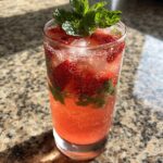 Sparkling Strawberry Lemonade