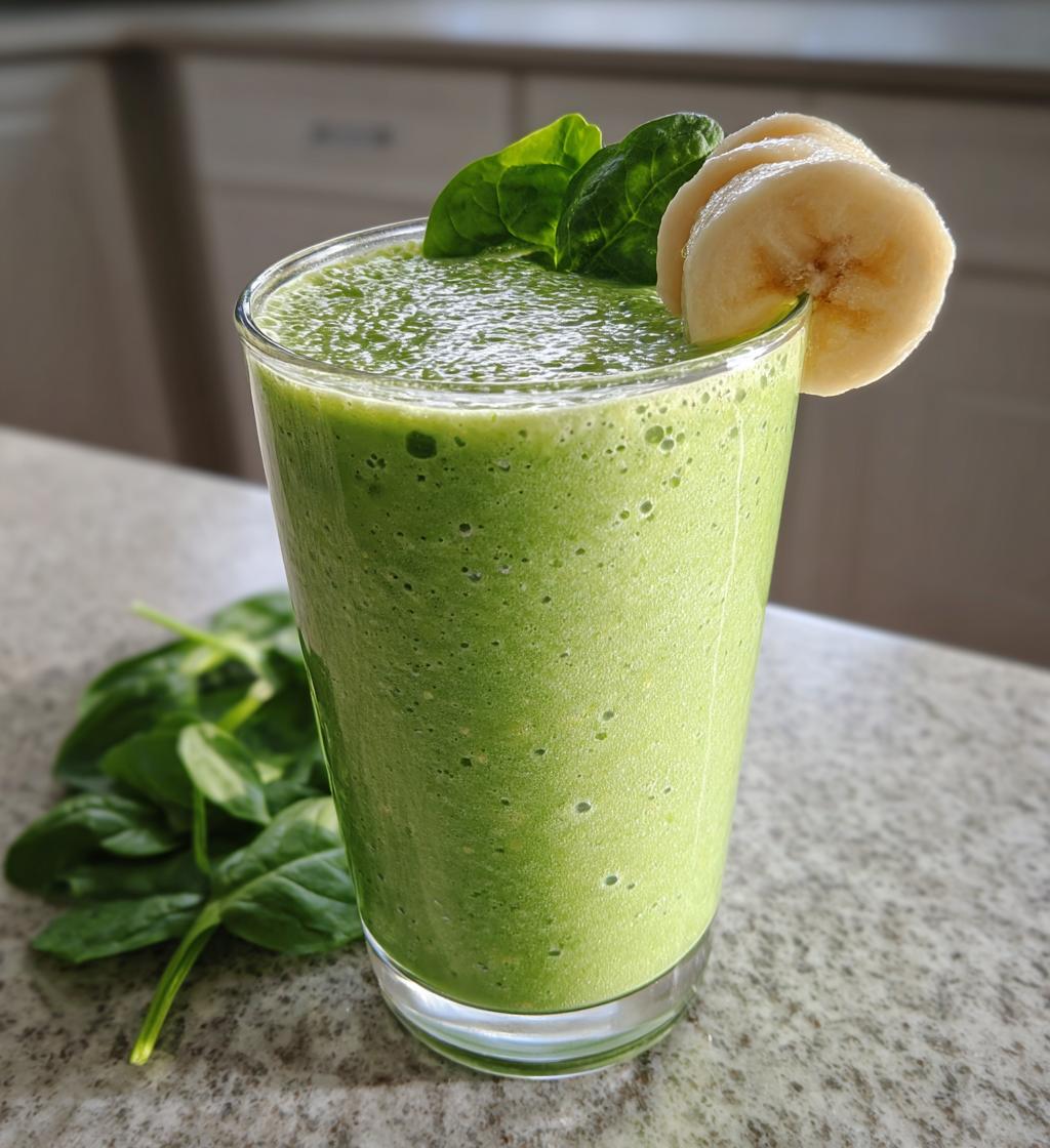 Spinach Banana Smoothie