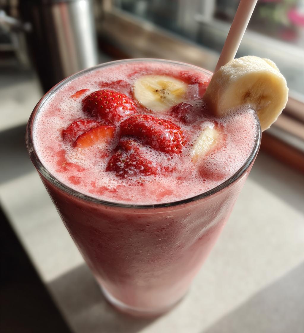 Strawberry Banana Smoothie - detail 1