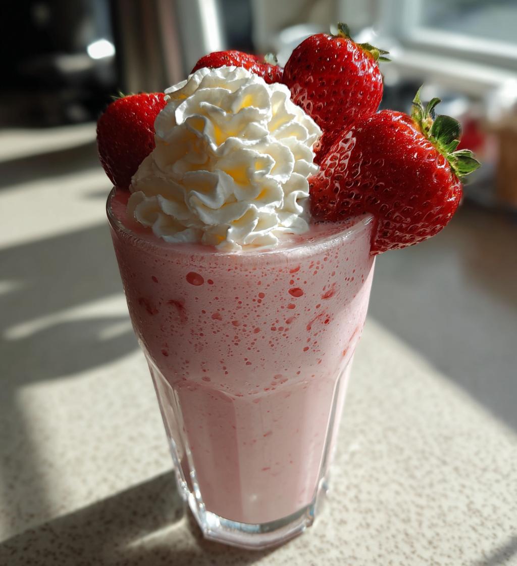 Strawberry Cheesecake Shake - detail 1