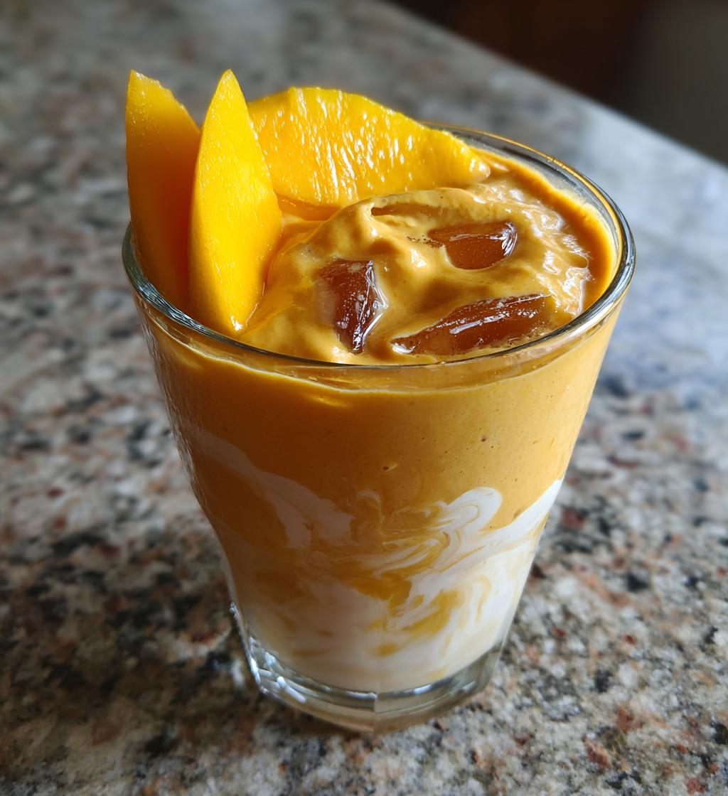 Tamarind Mango Smoothie - detail 1