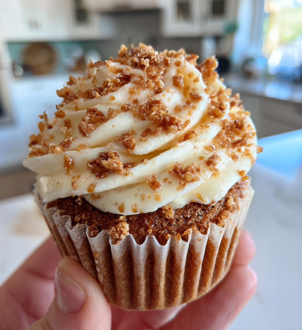 Toffee Crunch Cupcakes - detail 1