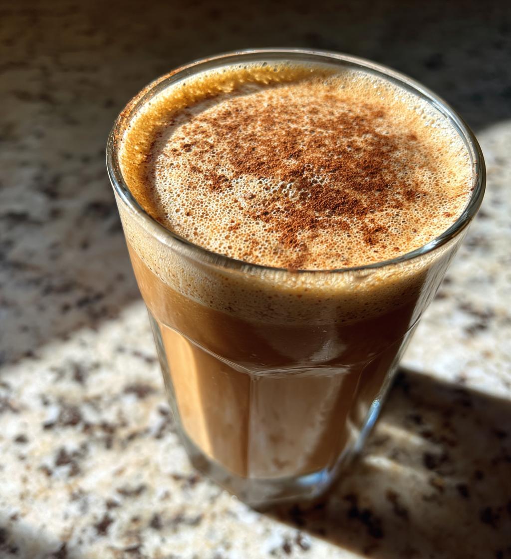 Vegan Coffee Smoothie - detail 1